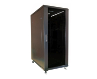 Extralink Szafa rack 27U 600x800mm czarna stojąca EX.11366 - 489496 - zdjęcie 1